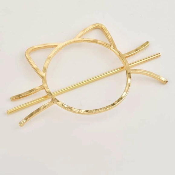 Kitty Cat Hair Clasp - Picture 3 of 4